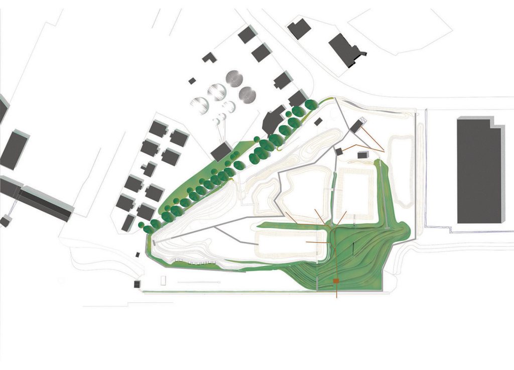 léo badiali projet archi paysage saint nazaire sablière plan