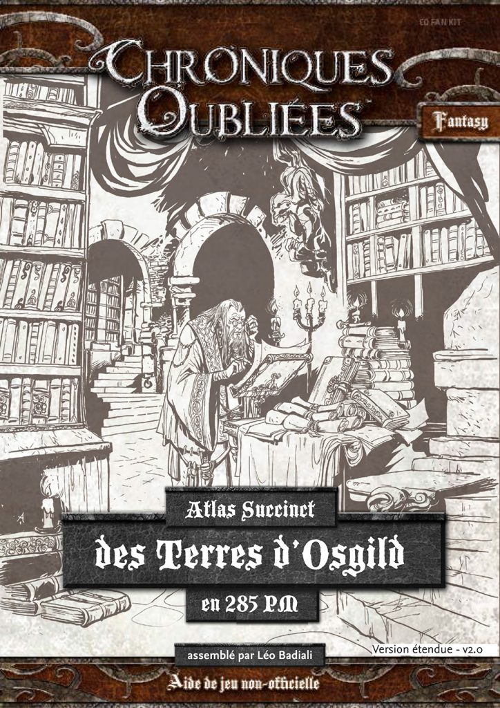 leo badiali - chroniques oubliées - atlas des terres d'osgild fanmade 4